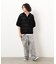 メッシュ ハーフジップ ポロニット