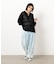 メッシュ ハーフジップ ポロニット