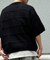 メッシュ ハーフジップ ポロニット