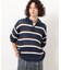 メッシュ ハーフジップ ポロニット