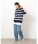 メッシュ ハーフジップ ポロニット