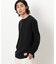 裏起毛ワッフル長袖Ｔシャツ