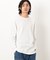 裏起毛ワッフル長袖Ｔシャツ