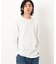 裏起毛ワッフル長袖Ｔシャツ