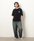 フロスト加工プリント 半袖Ｔシャツ