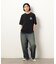 フロスト加工プリント 半袖Ｔシャツ