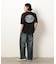 フロスト加工プリント 半袖Ｔシャツ