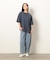 フロスト加工プリント 半袖Ｔシャツ