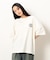 フロスト加工プリント 半袖Ｔシャツ
