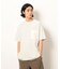 布帛切り替え バックプリントＴシャツ