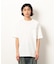 布帛切り替え バックプリントＴシャツ