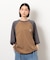 裾スピンドル ラグラン５分袖Ｔシャツ