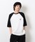 裾スピンドル ラグラン５分袖Ｔシャツ