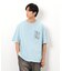 バック＆胸刺繍ウェーブロゴ半袖Ｔシャツ