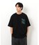 バック＆胸刺繍ウェーブロゴ半袖Ｔシャツ