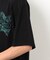 バック＆胸刺繍ウェーブロゴ半袖Ｔシャツ