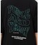 バック＆胸刺繍ウェーブロゴ半袖Ｔシャツ