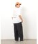 バック＆胸刺繍ウェーブロゴ半袖Ｔシャツ