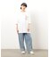 バック＆胸刺繍ウェーブロゴ半袖Ｔシャツ