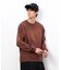 スプレー加工×ロゴ刺繍長袖Ｔシャツ