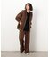 フロスト加工裏毛 パーカ