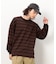 ランダムボーダー 長袖Ｔシャツ