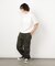 エンボスロゴ 半袖Tシャツ