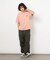 ハートロゴ刺繍 半袖Tシャツ