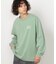 フロスト加工プリント長袖Tシャツ