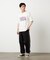 カスレロゴプリント フロスト半袖Tシャツ