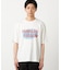 カスレロゴプリント フロスト半袖Tシャツ
