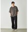 バックプリント フロスト半袖Tシャツ