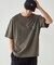 バックプリント フロスト半袖Tシャツ