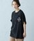 バックプリント フロスト半袖Tシャツ