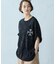 バックプリント フロスト半袖Tシャツ