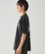 バックプリント フロスト半袖Tシャツ