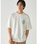 バックプリント フロスト半袖Tシャツ