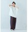 ポリエステルストレッチ ラインパンツ