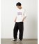 ポリエステルストレッチ ラインパンツ