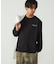 バックプリント 長袖Tシャツ