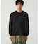 バックプリント 長袖Tシャツ