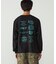 バックプリント 長袖Tシャツ
