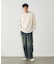 裏起毛ワッフル 長袖Tシャツ