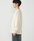 裏起毛ワッフル 長袖Tシャツ