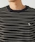 ボーダー ロングTシャツ