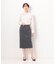 〔 TALLサイズ 〕 【セットアップ対応】ウールストライプ スカート