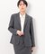 〔 TALLサイズ 〕 【セットアップ対応】ウールストライプ シングルジャケット