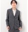 〔 TALLサイズ 〕 【セットアップ対応】ウールストライプ シングルジャケット