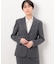 〔 TALLサイズ 〕 【セットアップ対応】ウールストライプ シングルジャケット