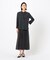 〔 TALLサイズ 〕 アチェローザダブルクロス ノーカラージャケット